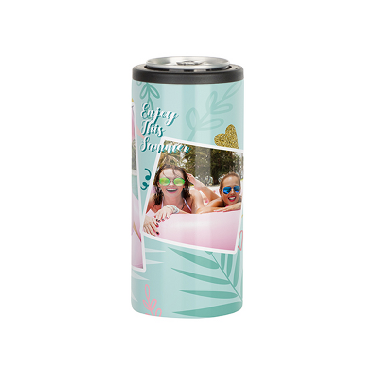 ZipSip® Tall Dye-Sublimated Neoprene Can Cooler