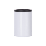 HPN SubliCraft White Sublimation Stainless Steel Can Cooler for Standard 12 oz. Cans - HeatPressNation