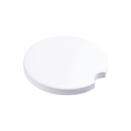 HPN SubliCraft 2.5" Round Sublimation Ceramic Car Coaster - 25 per Case - HeatPressNation