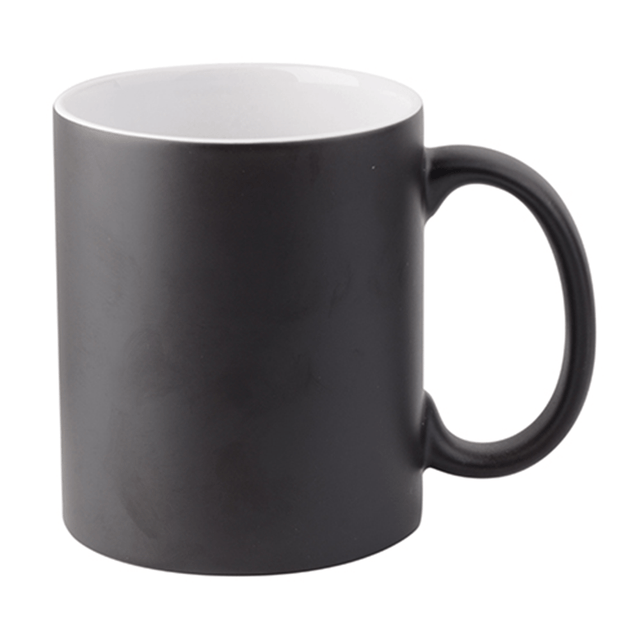 HPN SubliCraft 11 oz. Matte Color Changing Sublimation Ceramic Mug - 36 per case - HeatPressNation