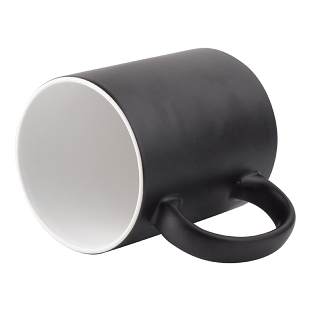 HPN SubliCraft 11 oz. Matte Color Changing Sublimation Ceramic Mug - 36 per case - HeatPressNation