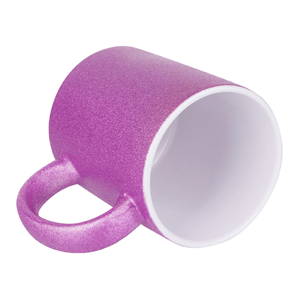 HPN SubliCraft 11 oz. Glitter Sublimation Ceramic Mug - 36 per case - HeatPressNation
