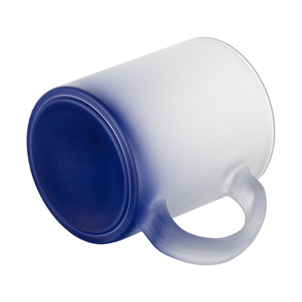 HPN SubliCraft 11 oz. Color Gradient Sublimation Glass Mug - 12 per case - HeatPressNation