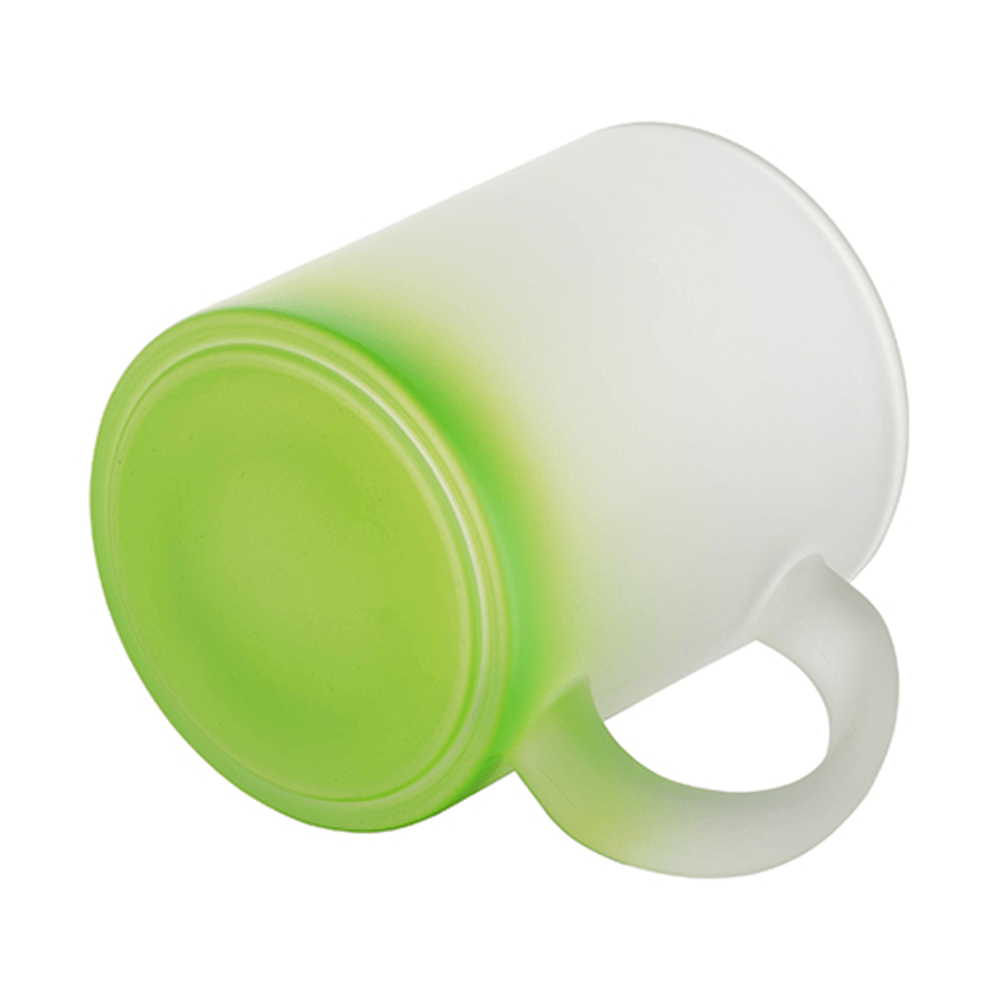 HPN SubliCraft 11 oz. Color Gradient Sublimation Glass Mug - 36 per case - HeatPressNation