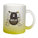 HPN SubliCraft 11 oz. Color Gradient Sublimation Glass Mug - 12 per case - HeatPressNation