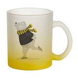 HPN SubliCraft 11 oz. Color Gradient Sublimation Glass Mug - 36 per case - HeatPressNation