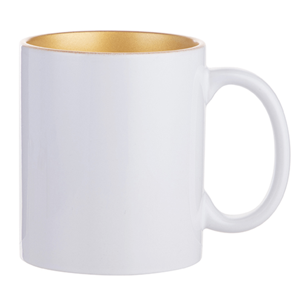 HPN SubliCraft 11 oz. Inner Sparkle Sublimation Ceramic Mug - 36 per case - HeatPressNation