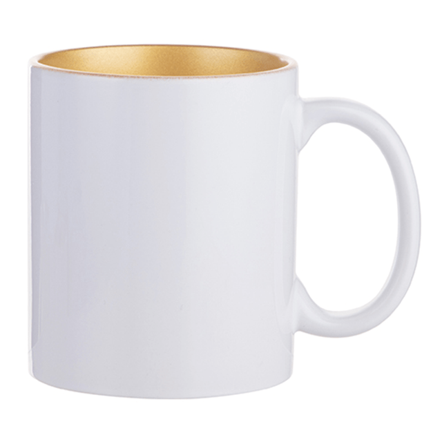 HPN SubliCraft 11 oz. Inner Sparkle Sublimation Ceramic Mug - 36 per case - HeatPressNation