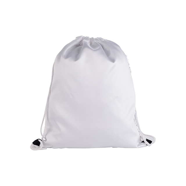 HPN SubliCraft 14.1" x 17.7" Sequin Sublimation Drawstring Backpack - HeatPressNation