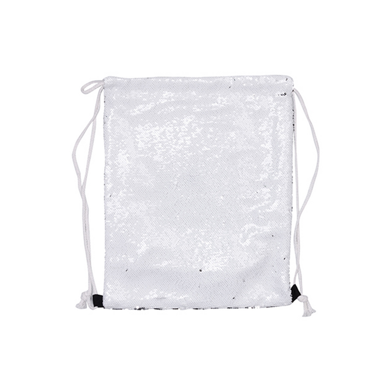 Sequin drawstring 2025 bag sublimation