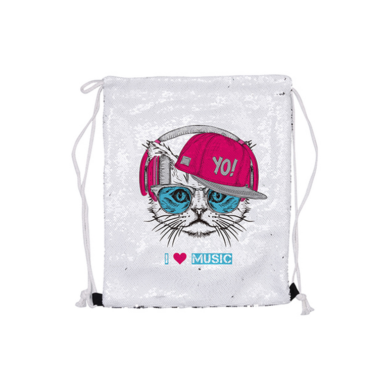 Sequin drawstring hotsell bag sublimation