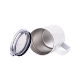 HPN SubliCraft 12 oz. Sublimation Stainless Steel Lidded Mug - HeatPressNation