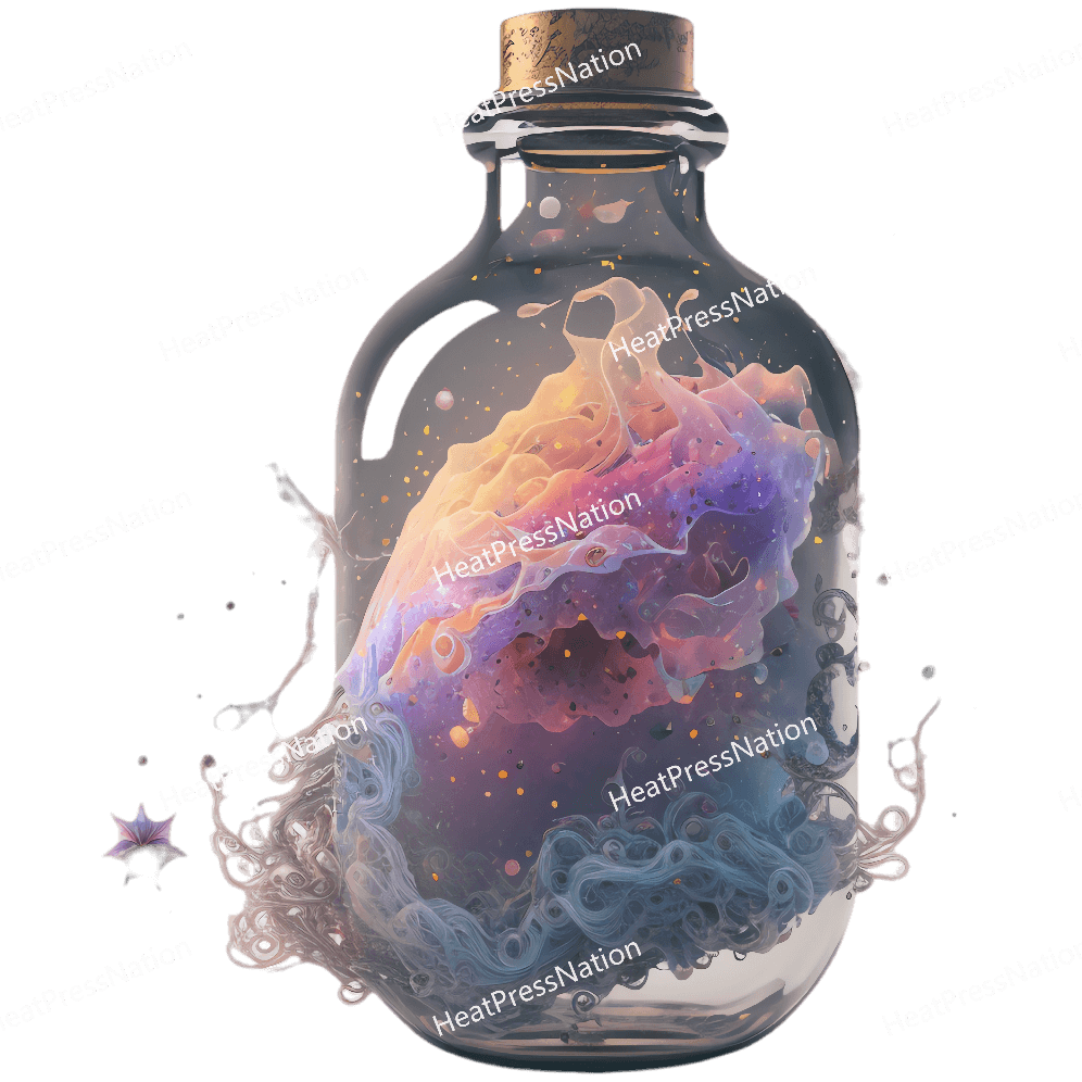 Fantasy Dream Bottle Design - HeatPressNation