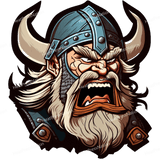 Enraged Warrior Viking Design - HeatPressNation
