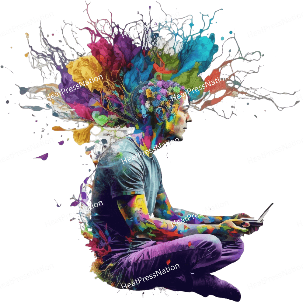 Colorful Mind Design - HeatPressNation