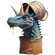 Bucket Dragon Design - HeatPressNation