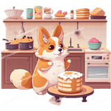 Dog Baker Design - HeatPressNation