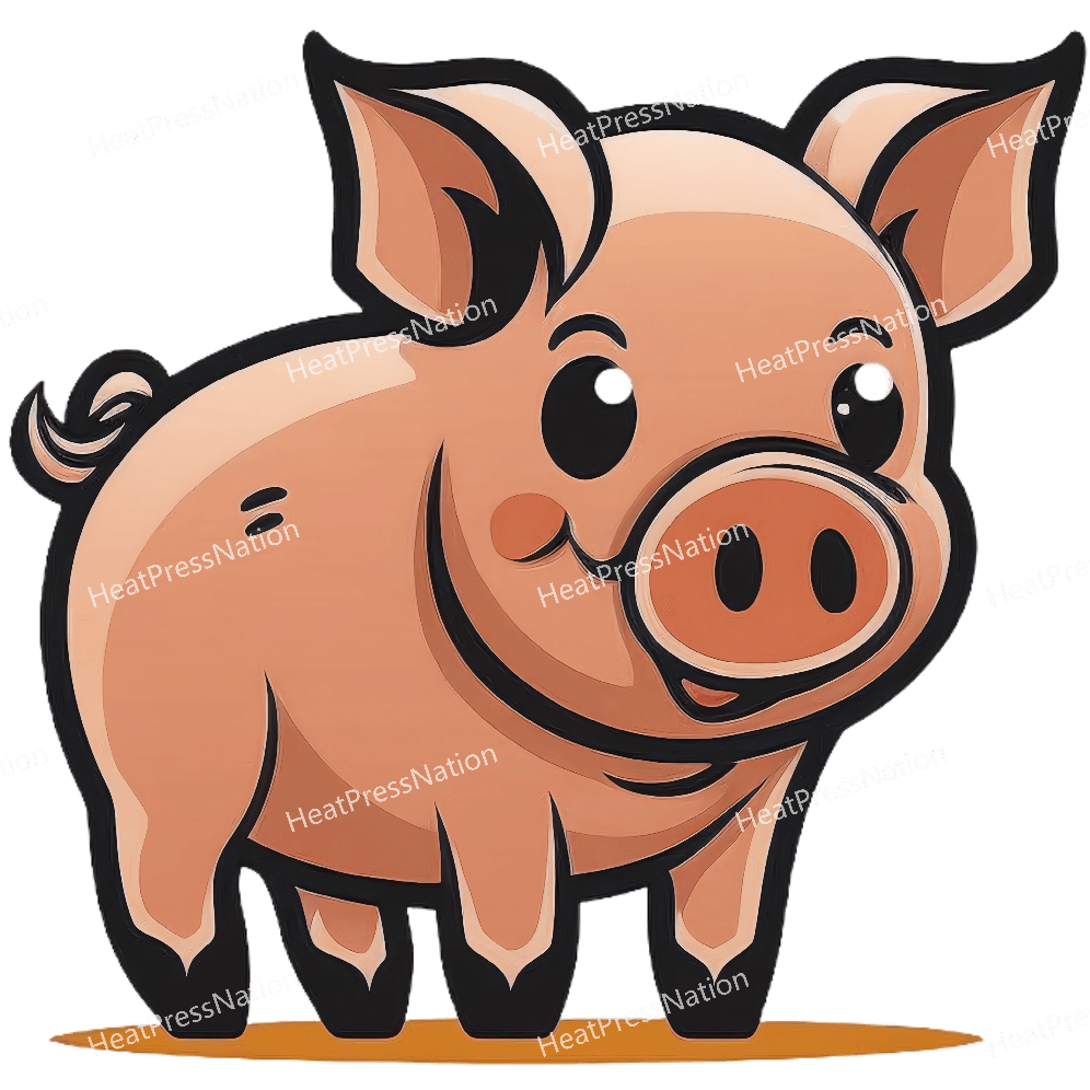 Cartoon Pig Design