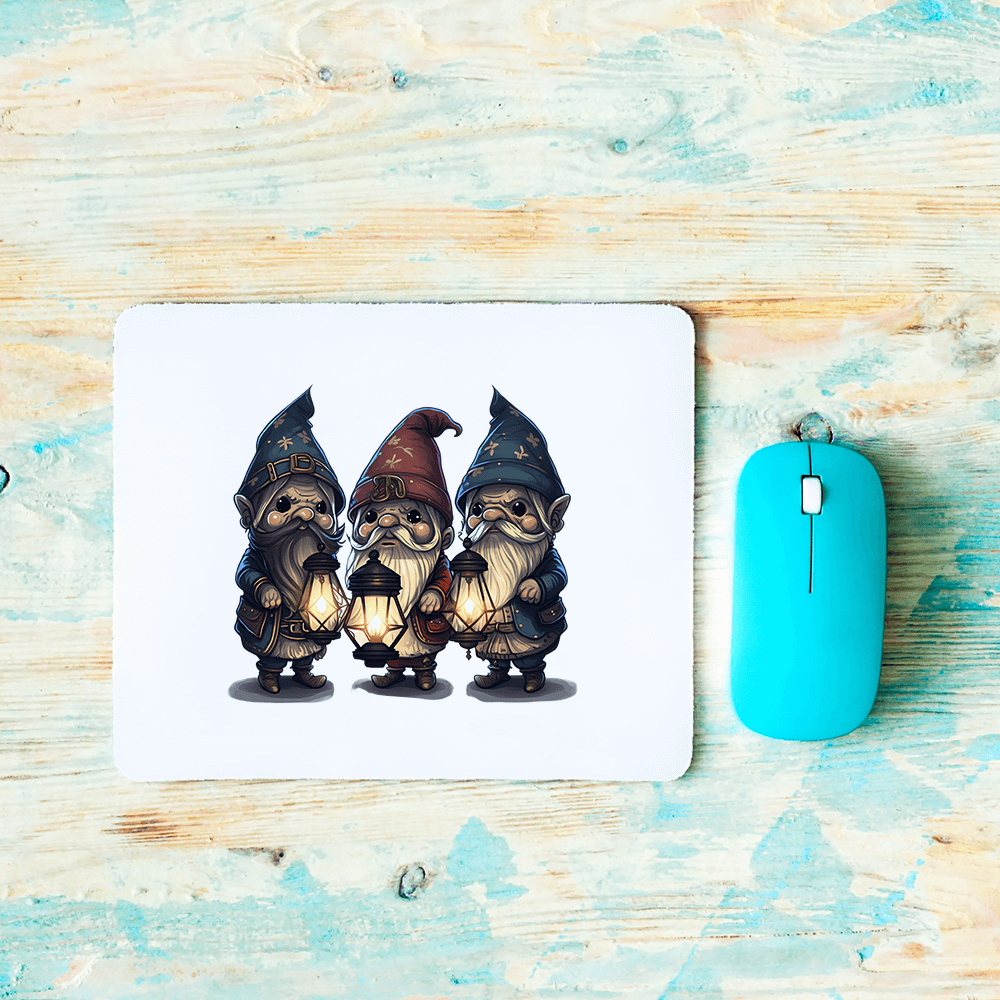 Gnomes with Laterns Design - HeatPressNation