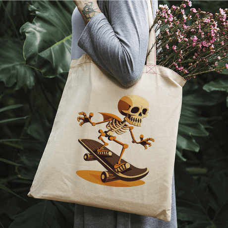 Skateboarding Skeleton Design - HeatPressNation