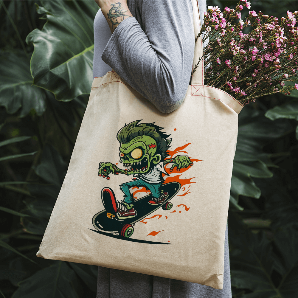 Skating Zombie Design - HeatPressNation