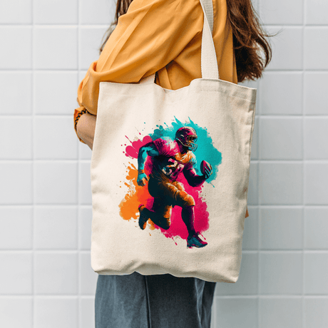Splatter Football Player Design - HeatPressNation