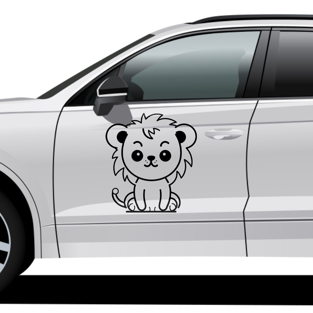 Simplistic Lion Vector Design - HeatPressNation
