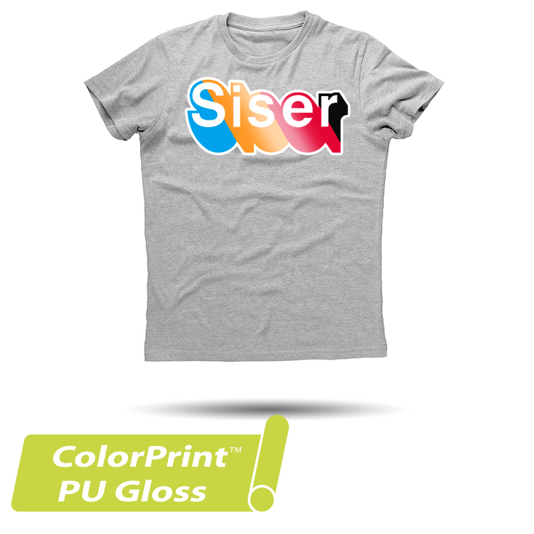 Printable Glitter White Heat Transfer Vinyl Print & Cut Glitter HTV  T-Shirts 20"