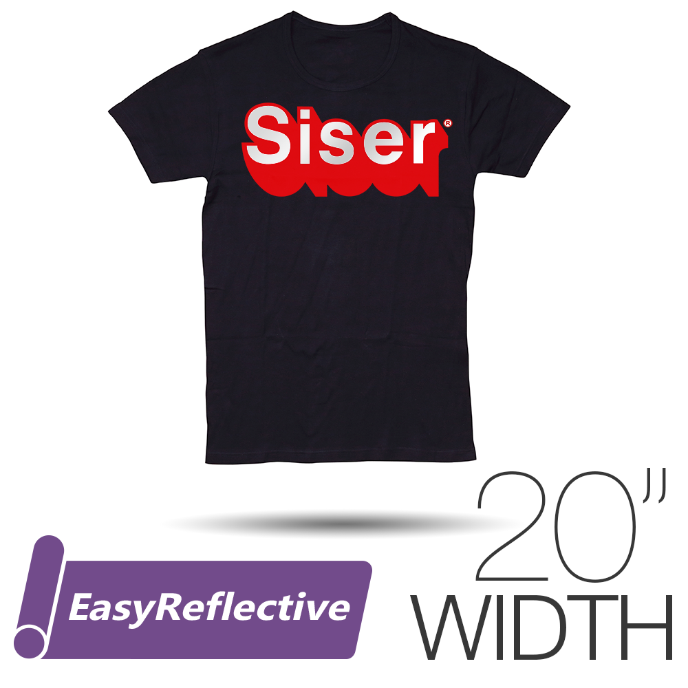 20 Siser EasyReflective Heat Transfer Vinyl