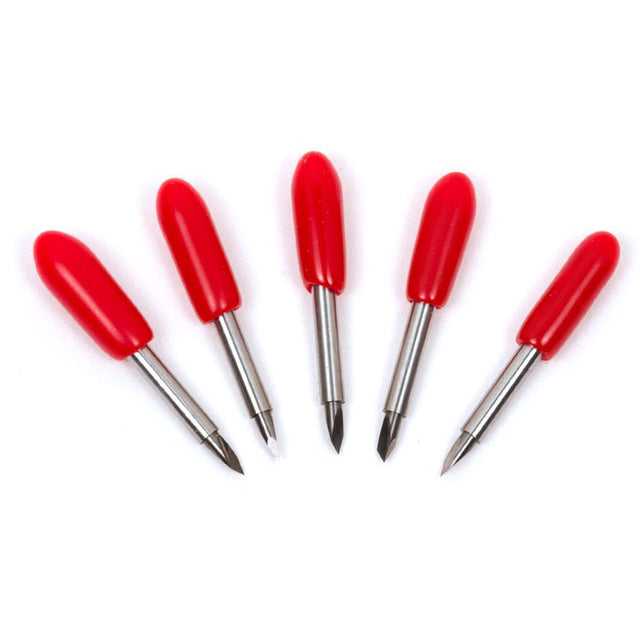 GCC Red CAP Standard (for RX / Jaguar IV / Puma III / Expert I, Expert Pro) 45° Blade - 5 Pack - HeatPressNation