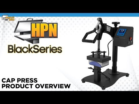 HPN Black Series Cap & Label Combo Heat Press