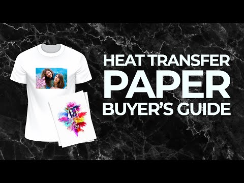 Paropy Light Tshirt Transfer Paper for Inkjet Printers,100 Pack