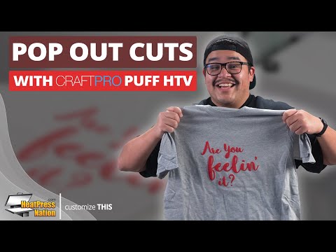 HPN CraftPro Puff Heat Transfer Vinyl 19.5" - By the Yard