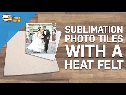 HPN SubliCraft 8" x 10" White Matte Sublimation Ceramic Tile - 36 per Case