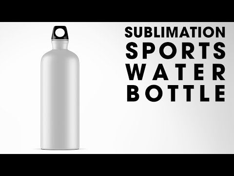 HPN SubliCraft 20 oz. Screw Top Stainless Steel Sublimation Water Bottle -  48 per Case
