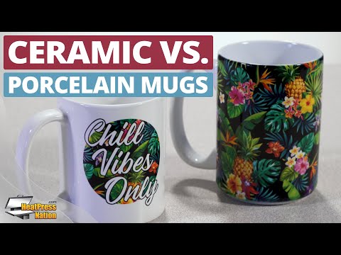 HPN SubliCraft 15 oz. Sublimation Porcelain Mug - 12 per Case