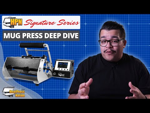 HPN Signature Series Sublimation Heat Transfer Mug Press