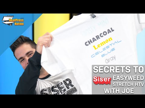Siser EASYWEED STRETCH Heat Transfer Vinyl - 15" x 5 Yards