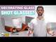 HIX 2" Tapered Sublimation Oven Shot Glass Wrap