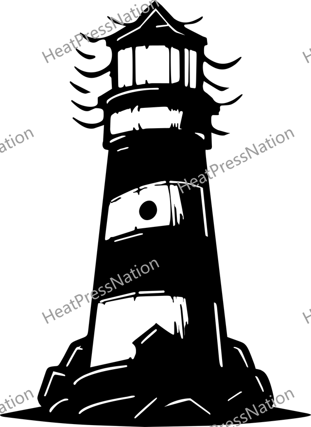 Lighthouse Vector Design - HeatPressNation