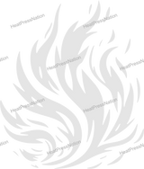 Bursting Flames Vector Design - HeatPressNation
