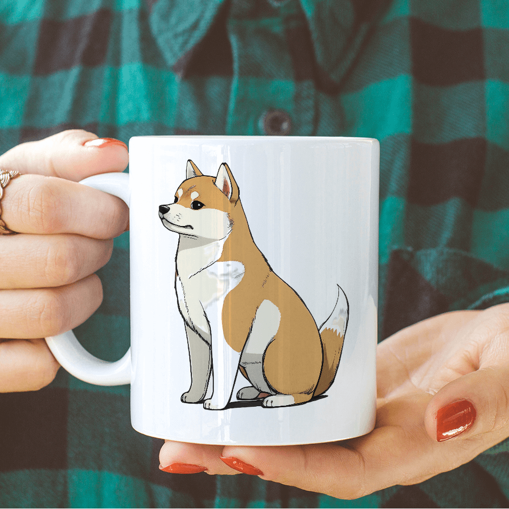 Shiba Sitting Design - HeatPressNation