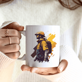 Splatter Construction Yellow Design - HeatPressNation