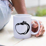 Apple Outline Vector Design - HeatPressNation