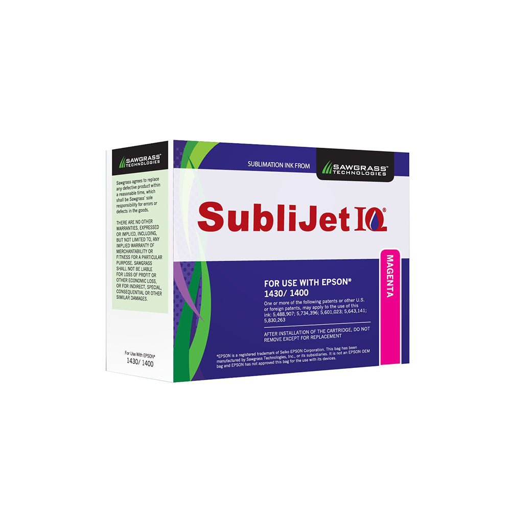 Sawgrass SubliJet IQ 1400/1430 Cartridges - HeatPressNation