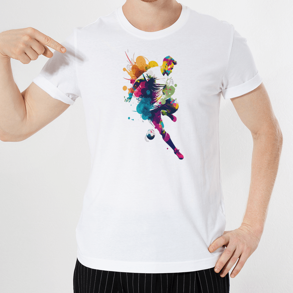 Splatter Soccer Kick Design - HeatPressNation