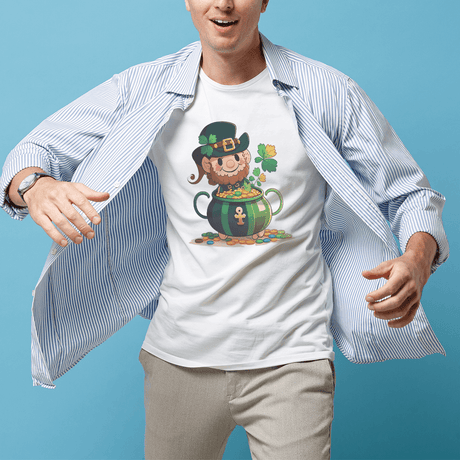 Smiling Pot of Gold Design - HeatPressNation