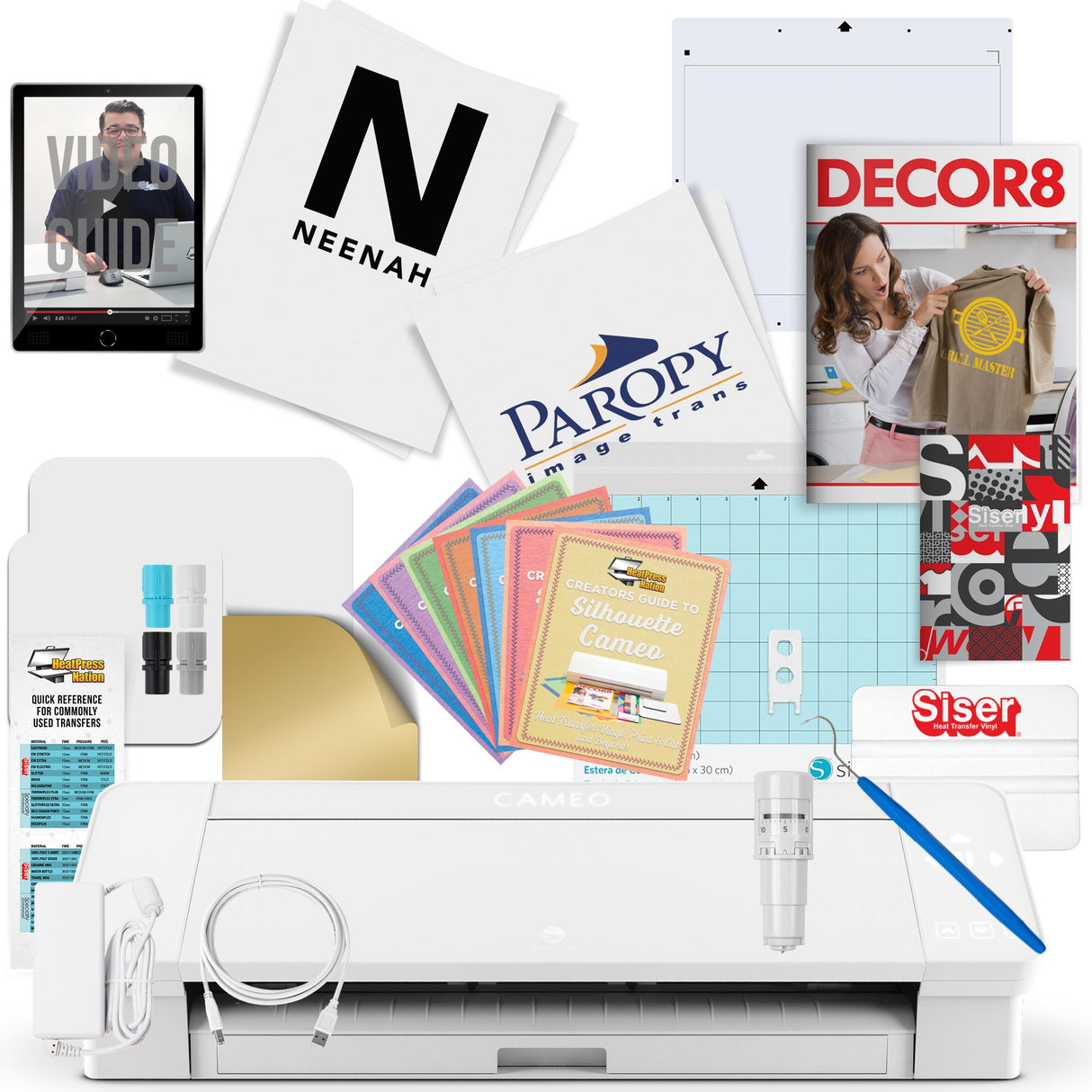Silhouette Cameo 4 Heat Transfer Paper Bundle - HeatPressNation