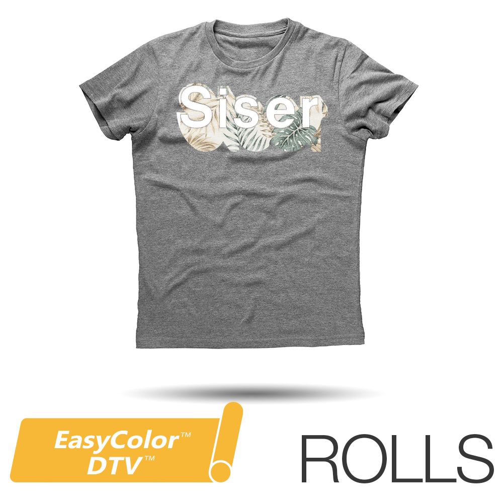 Siser EasyColor™ DTV™ Inkjet Printable Heat Transfer Vinyl Rolls - HeatPressNation