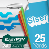 Siser EasyPSV Permanent Adhesive Sticker Vinyl - 24" x 25 Yards - HeatPressNation